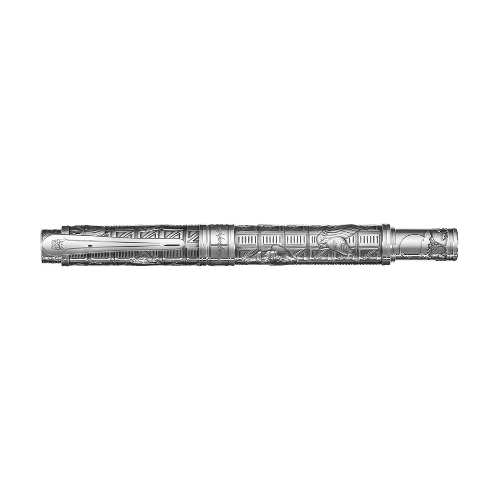 Montegrappa Hemingway The Adventurer Sterling Silver Fountain pen Montegrappa Hemingway The Adventurer Sterling Silver Fountain pen