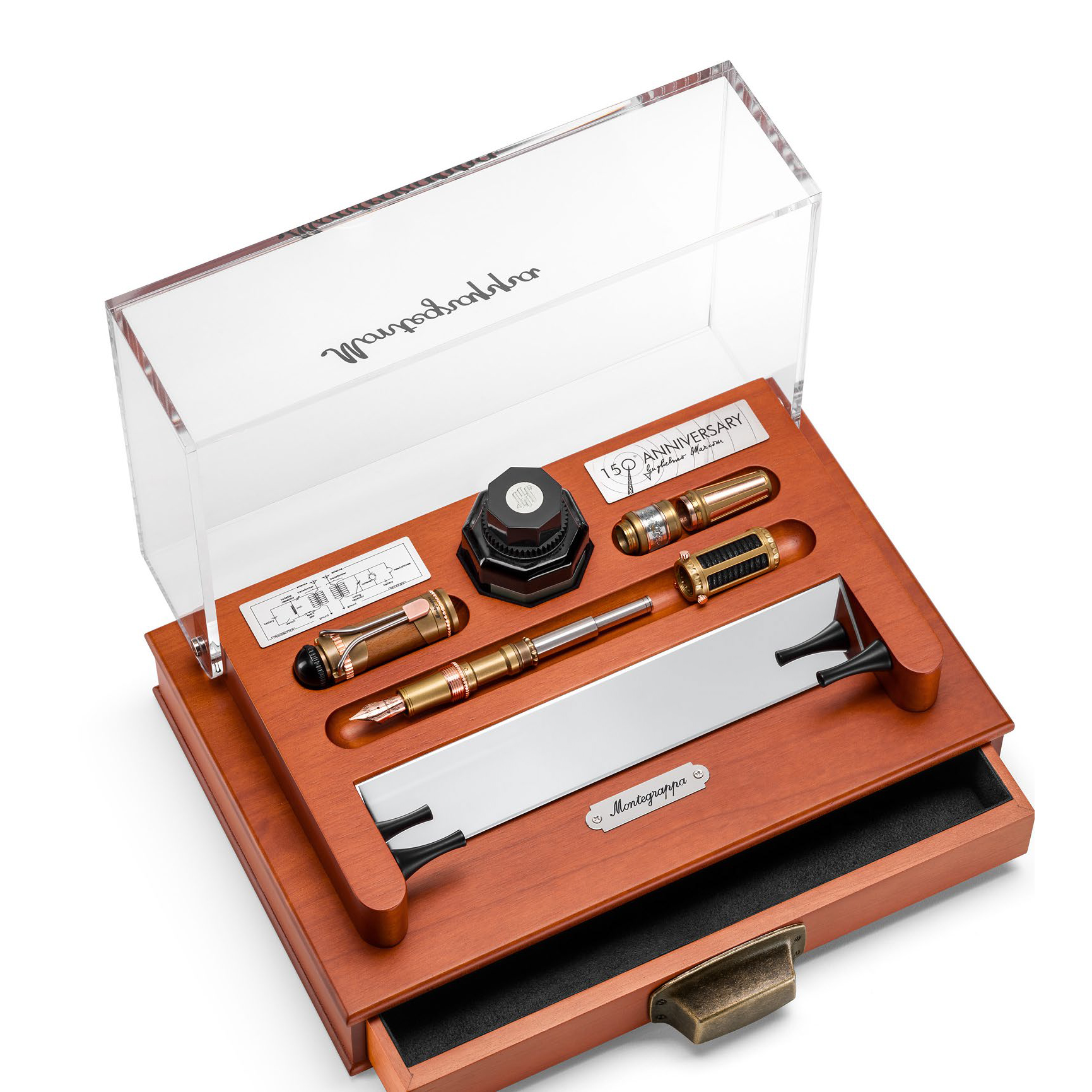 Montegrappa Marconi Model 150 Limited Edition Caneta de Tinta Permanente