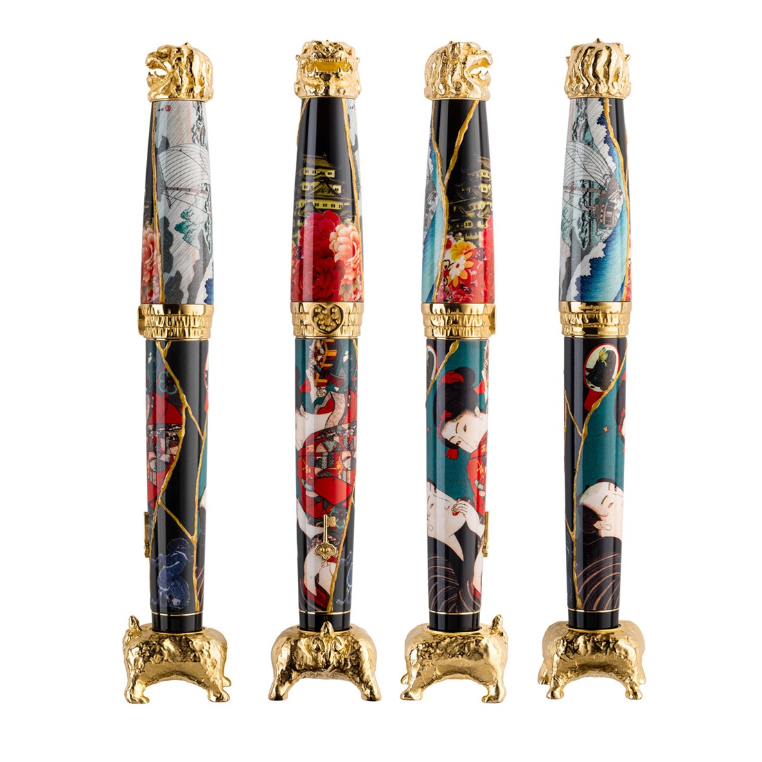 Montegrappa Bijo-To-Yaju by Tomita Kazuhiko LE Füllfederhalter