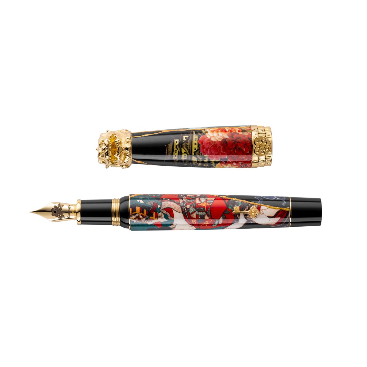 Montegrappa Bijo-To-Yaju by Tomita Kazuhiko LE Füllfederhalter
