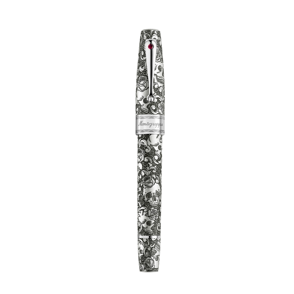 Montegrappa Skulls and Roses Fountain Pen Montegrappa Skulls and Roses Fountain Pen