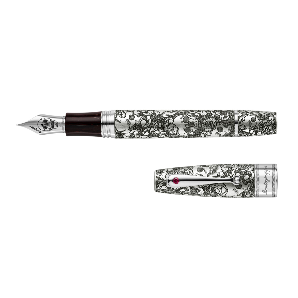 Montegrappa Skulls and Roses Fountain Pen Montegrappa Skulls and Roses Fountain Pen