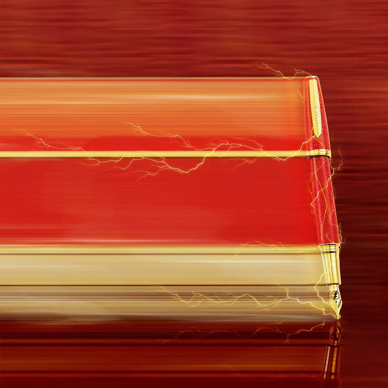 Montegrappa DC Comics The Flash LE Fountain pen Montegrappa DC Comics The Flash LE Fountain pen