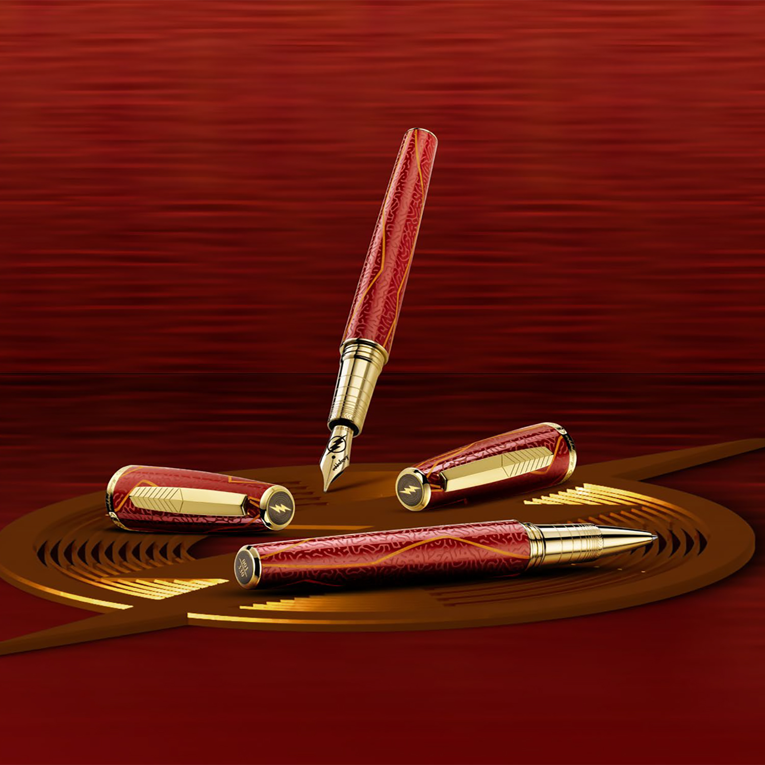 Montegrappa DC Comics The Flash LE Fountain pen Montegrappa DC Comics The Flash LE Fountain pen