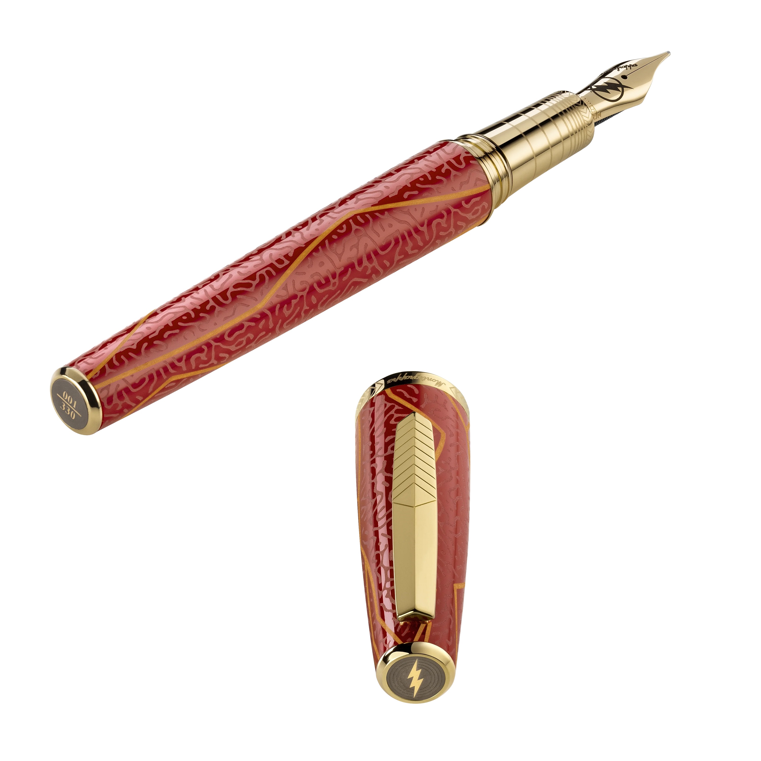 Montegrappa DC Comics The Flash LE Fountain pen Montegrappa DC Comics The Flash LE Fountain pen