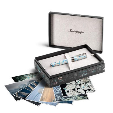 Montegrappa WILD: Arctic Ice Plumo Estilográfica