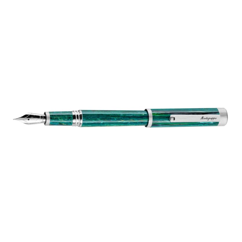 Montegrappa Zero Zodiac Sagittaire Palladium LE 14kt Stylo Plume