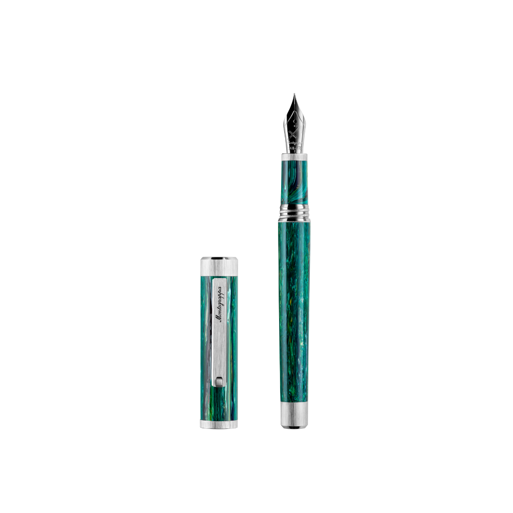 Montegrappa Zero Zodiac Sagittaire Palladium LE 14kt Stylo Plume