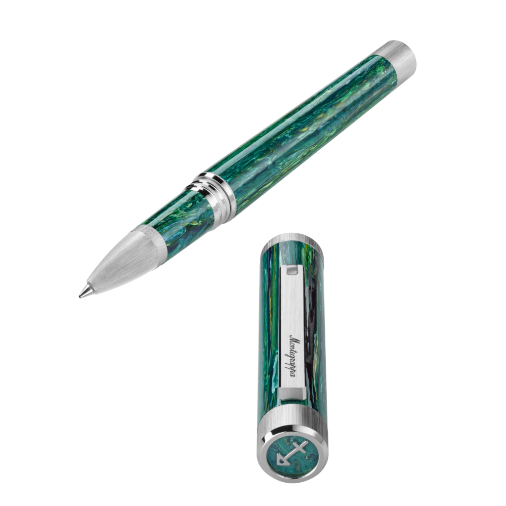 Montegrappa Zero Zodiac Sagittarius Palladium Rollerball Montegrappa Zero Zodiac Sagittarius Palladium Rollerball