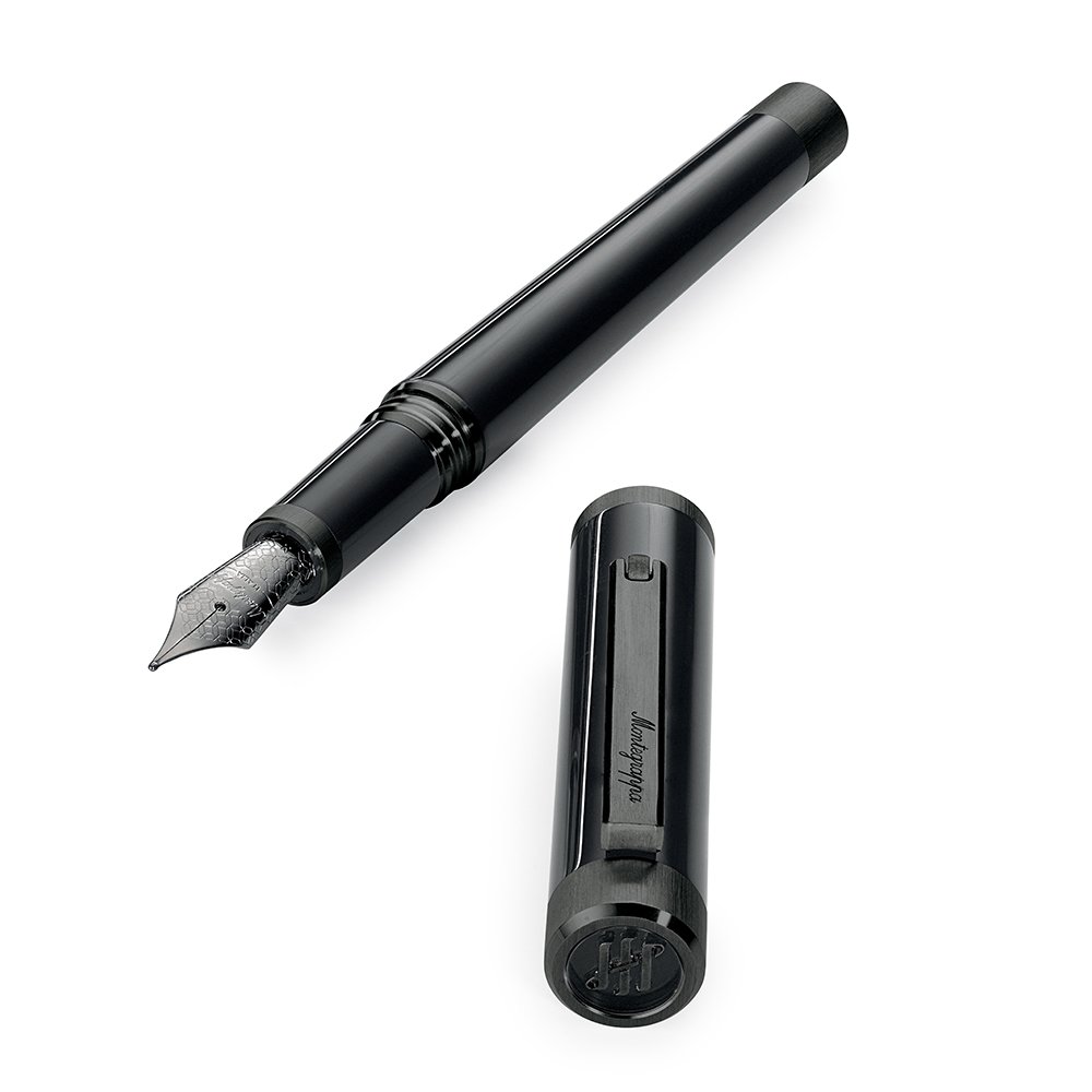 Montegrappa Zero Ultra Black Ruthenium Fountain pen Montegrappa Zero Ultra Black Ruthenium Fountain pen