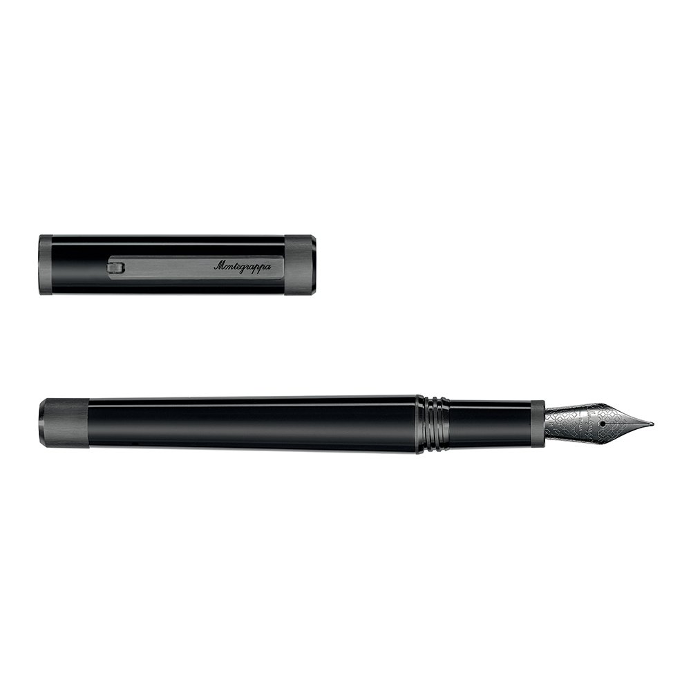 Montegrappa Zero Ultra Black Ruthenium Fountain pen Montegrappa Zero Ultra Black Ruthenium Fountain pen