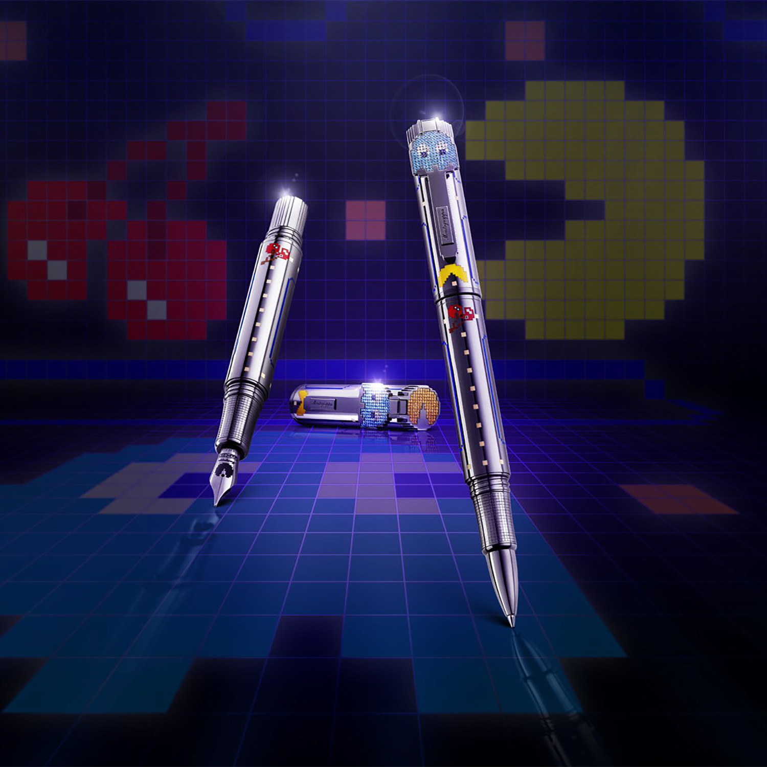 Montegrappa Pac-Man Limited Edition Caneta de Tinta Permanente