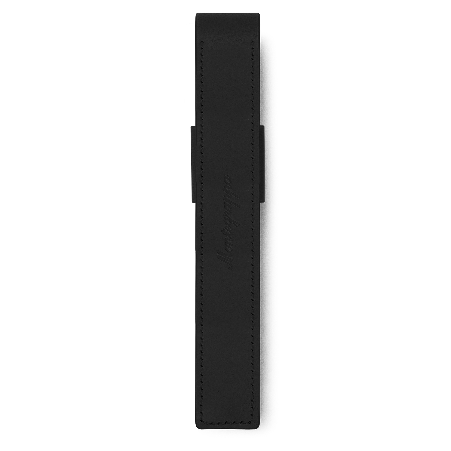 Montegrappa Pen Pouch Series Black ST Lederen Penetui (1-delig)