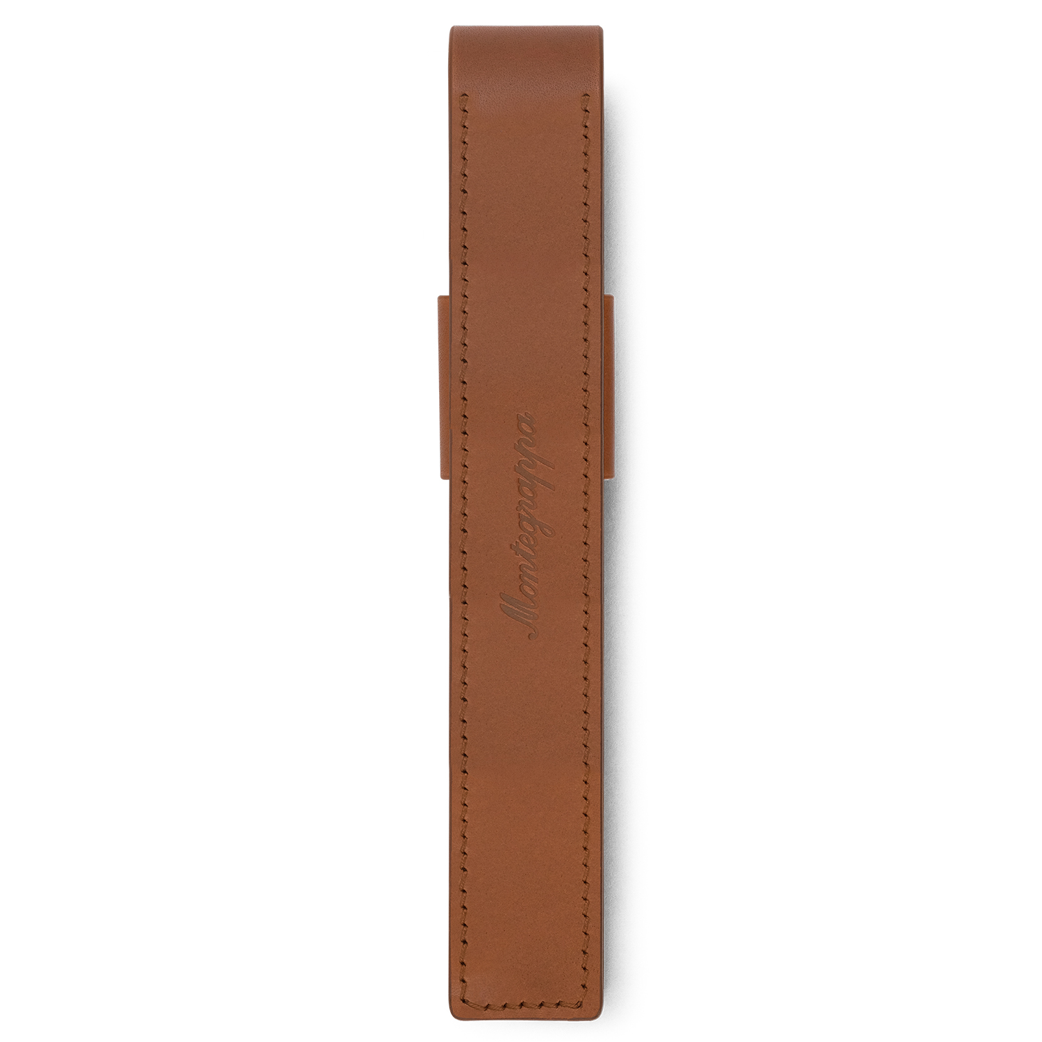 Montegrappa Pen Pouch Series Brown GT Lederen Penetui (1-delig)