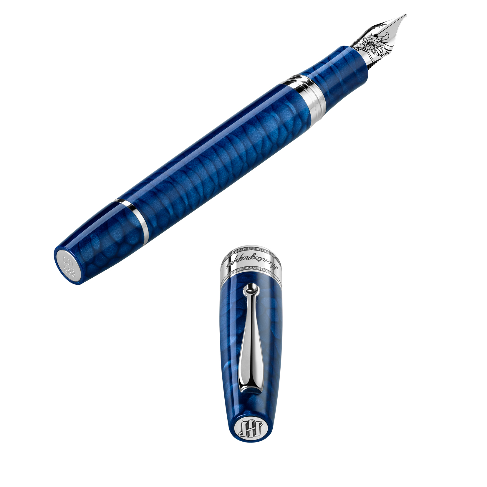 Montegrappa Regal Year Of The Dragon Laguna Blue LE Pióro Wieczne