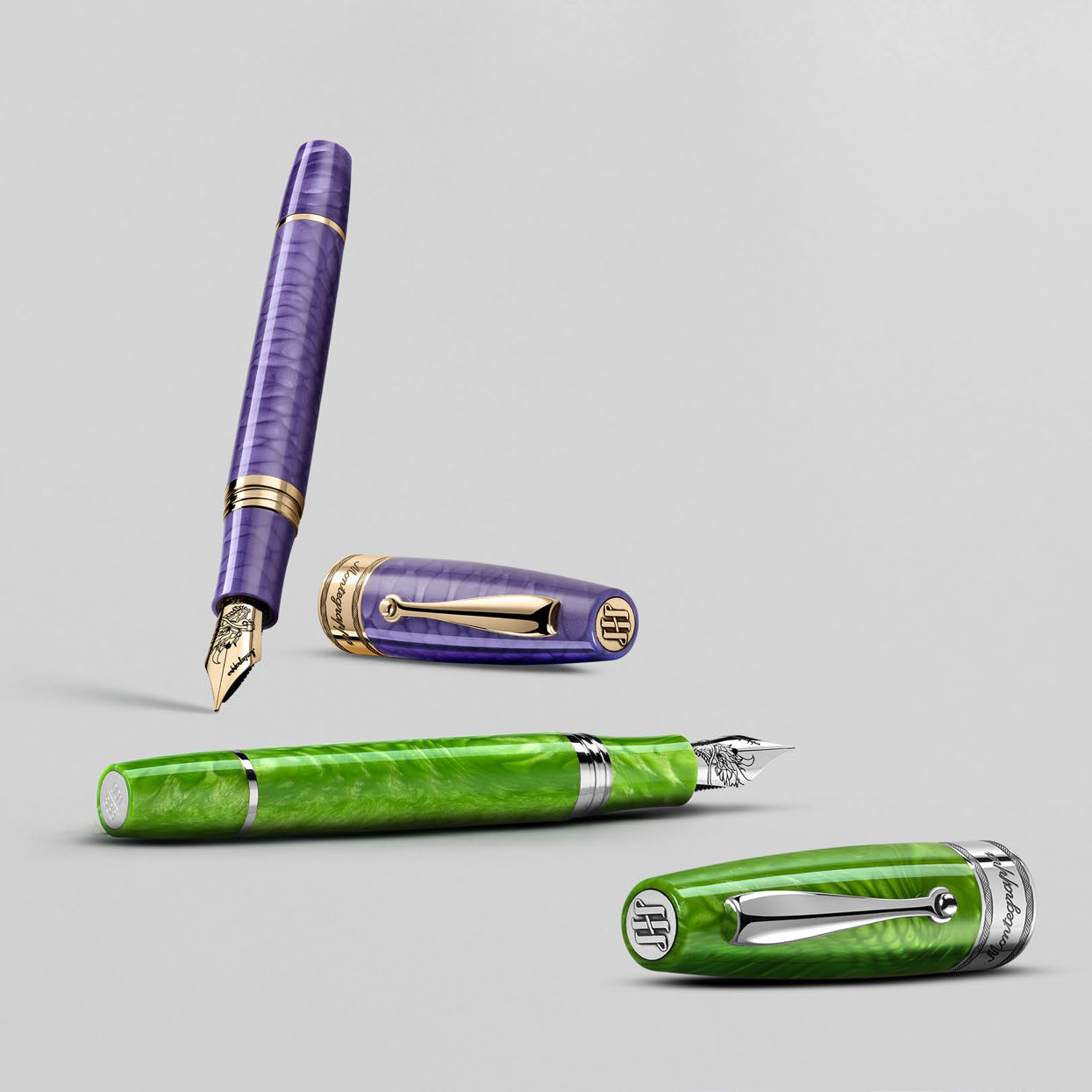 Montegrappa Regal Year Of The Dragon Royal Purple LE Fountain Pen Montegrappa Regal Year Of The Dragon Royal Purple LE Fountain Pen