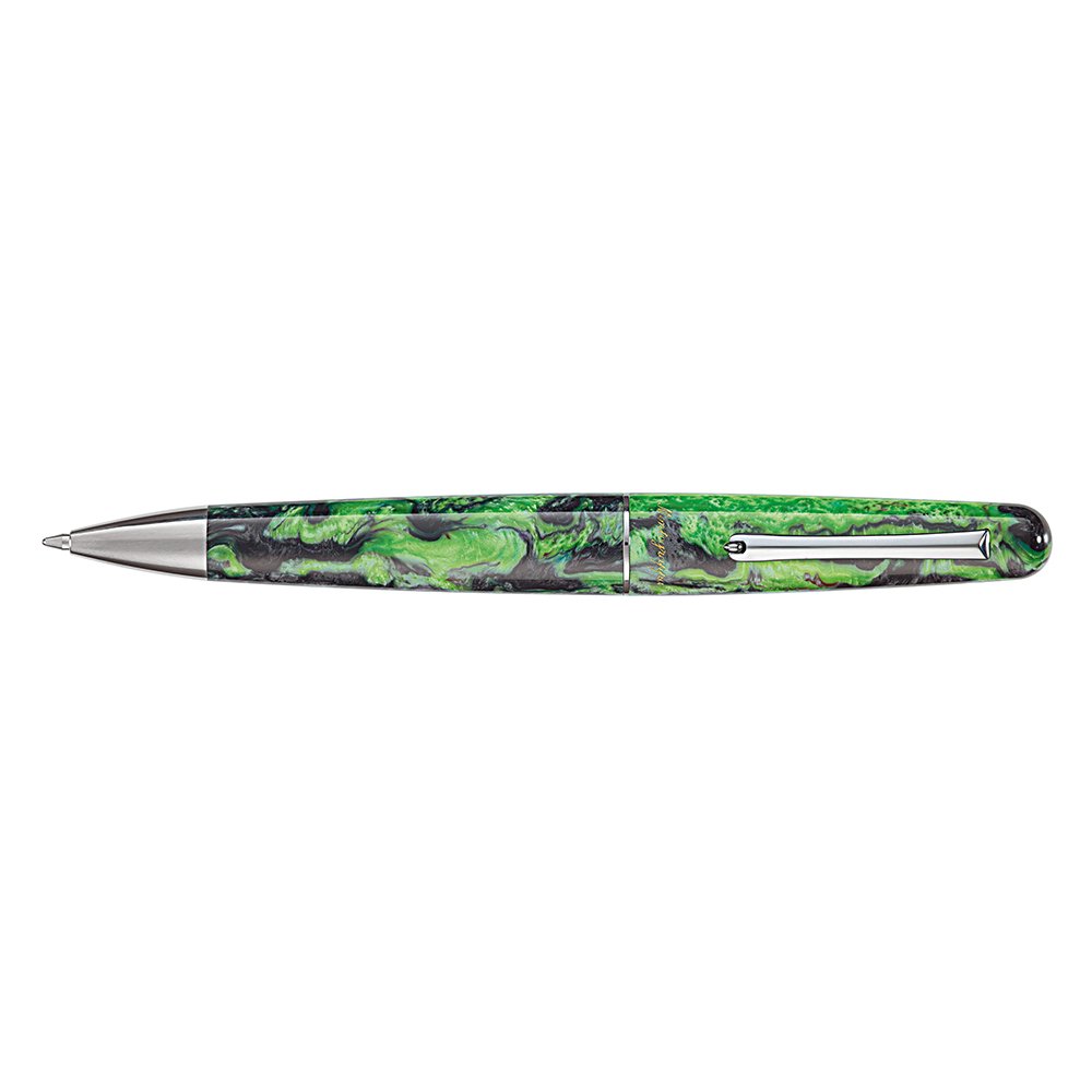 Montegrappa Elmo 01 Fantasy Blooms Black Star Calla Lily Ballpoint