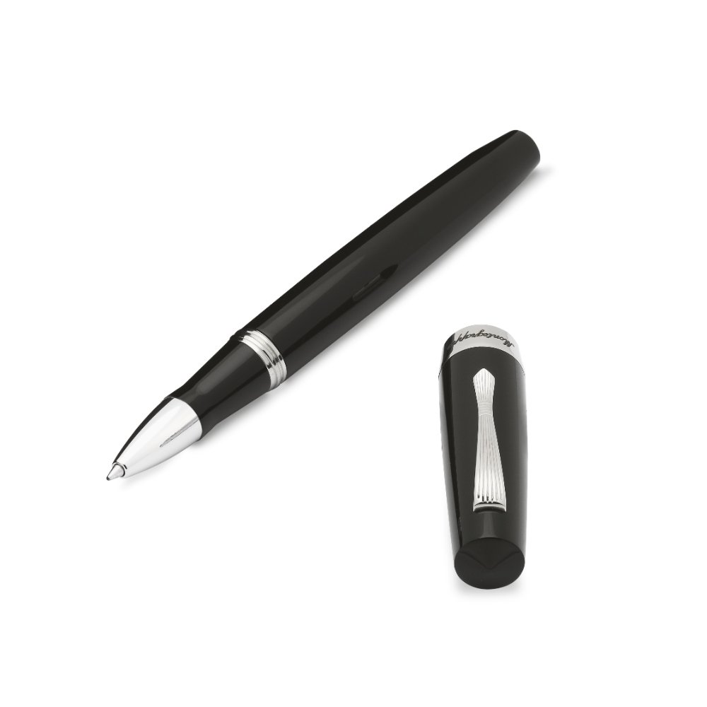 Montegrappa Elmo 02 Jet Black Rollerball Montegrappa Elmo 02 Jet Black Rollerball