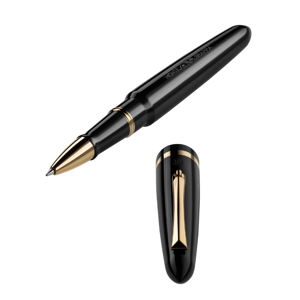 Montegrappa Vintage Class Venetia Black Rollerball Montegrappa Vintage Class Venetia Black Rollerball