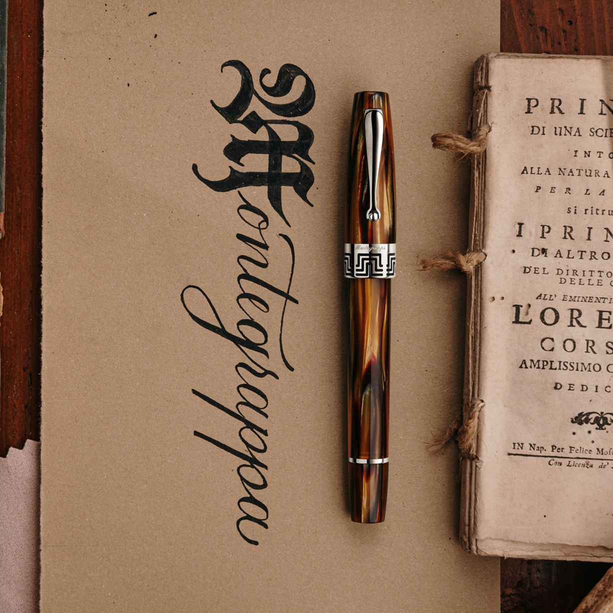 Montegrappa Extra 1930 Turtle Brown Fountain pen
