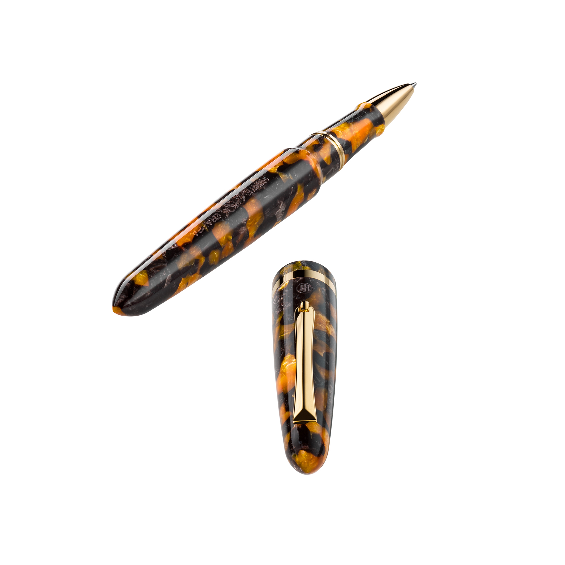 Montegrappa Vintage Class Venetia Havana Amber Rollerball
