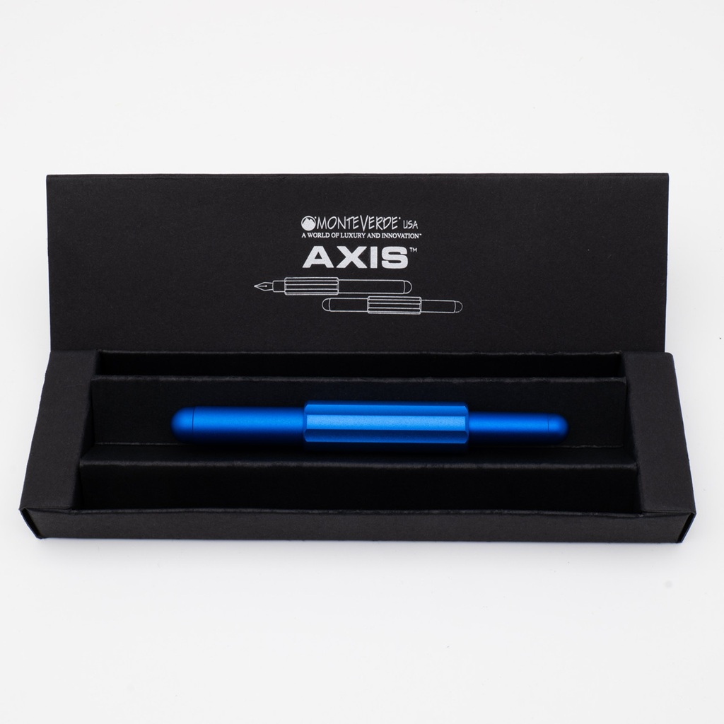 Monteverde Axis Matte Blue Fountain Pen