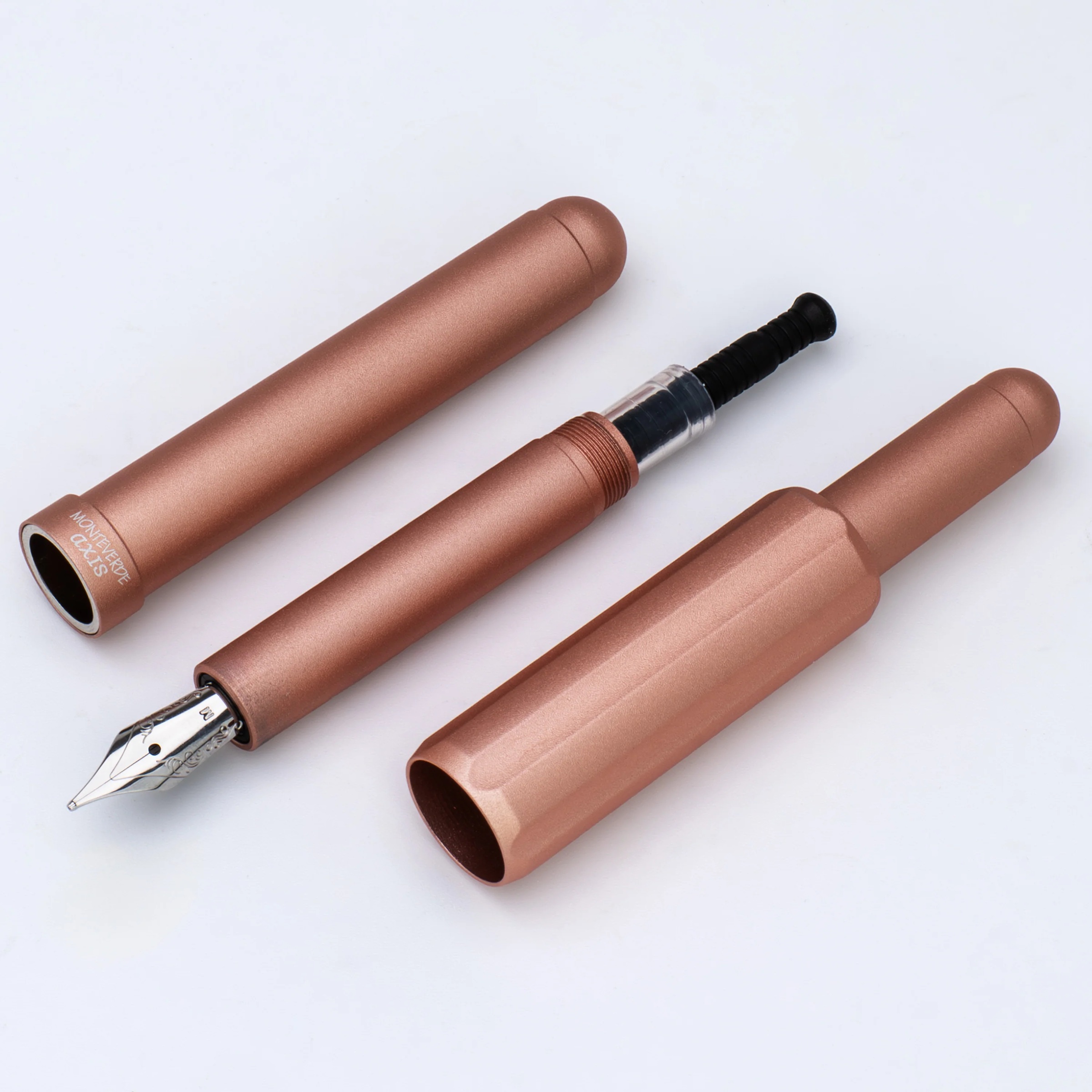 Monteverde Axis Matte Champagne Caneta de Tinta Permanente