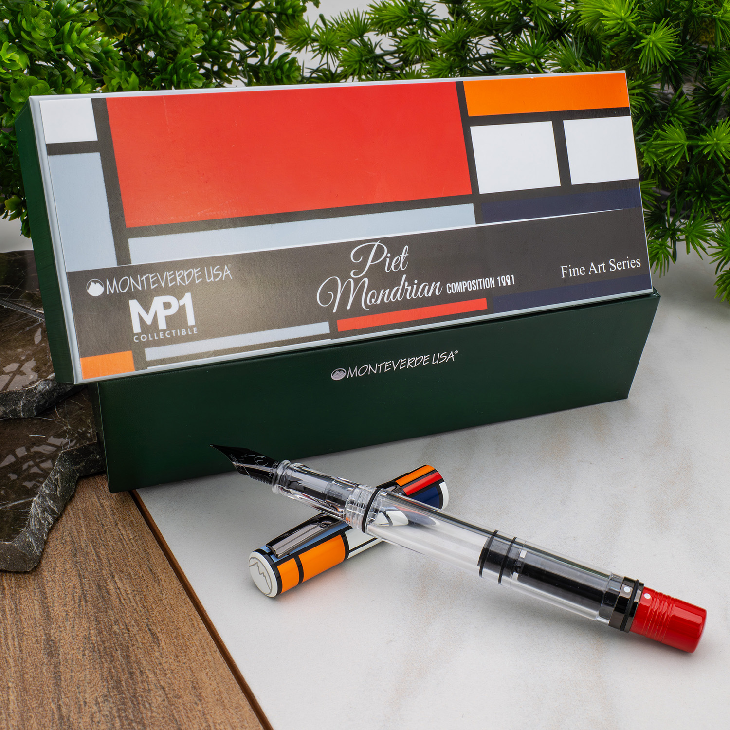 Monteverde MP1 Mondrian Composition 1921 Limited Edition Fountain Pen