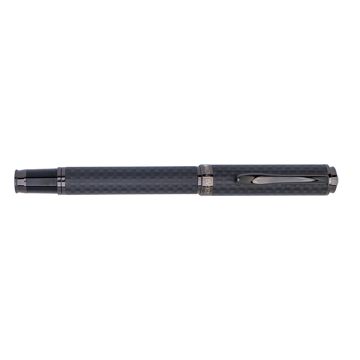 Monteverde Innova Matte Carbon Fiber Gunmetal Fountain Pen