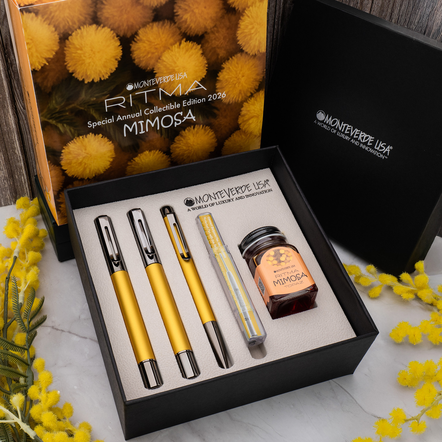 Monteverde Ritma Special Edition Mimosa Set - Set | Appelboom.com