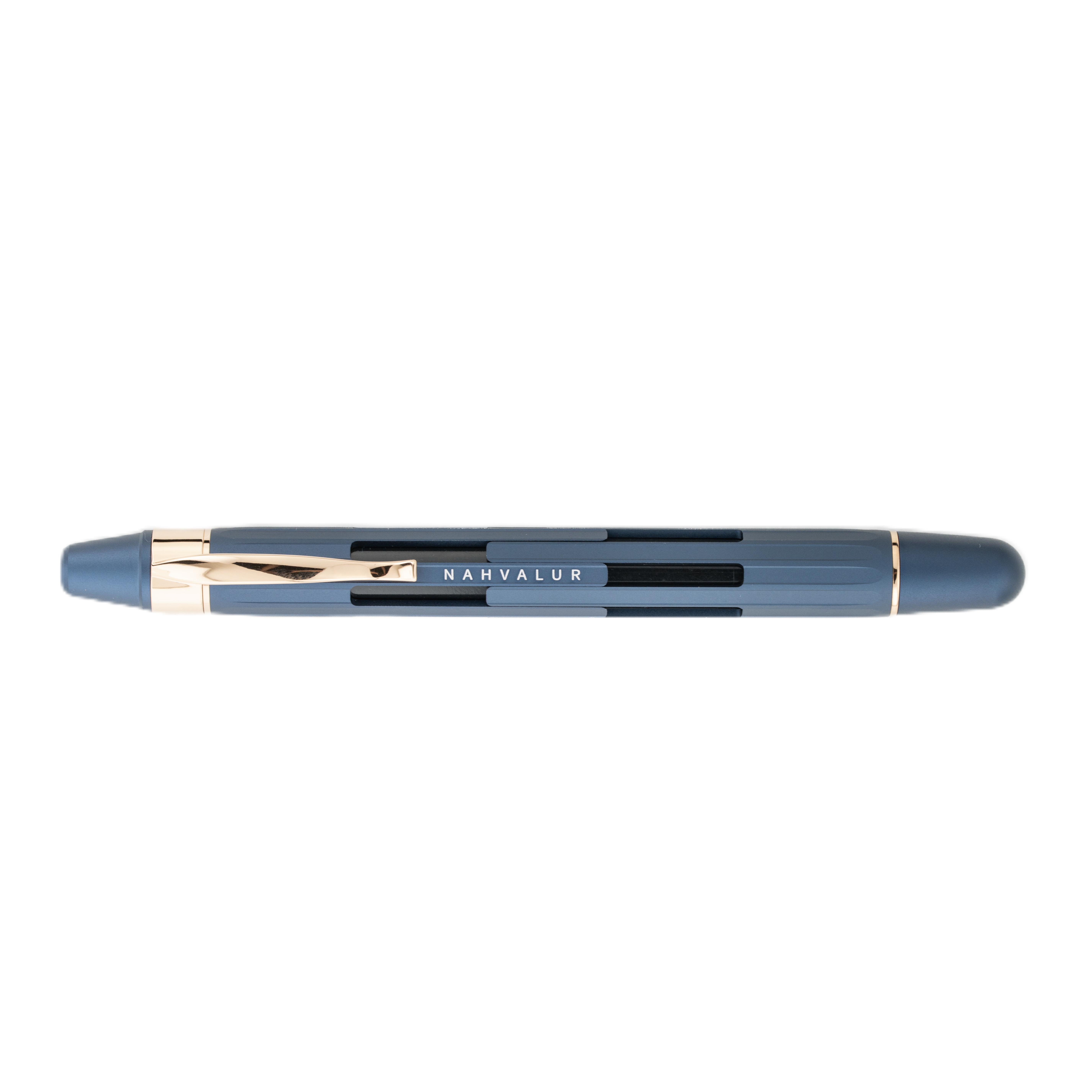 Nahvalur Eclipse Cobalt Rose Gold Retractable Vulpen