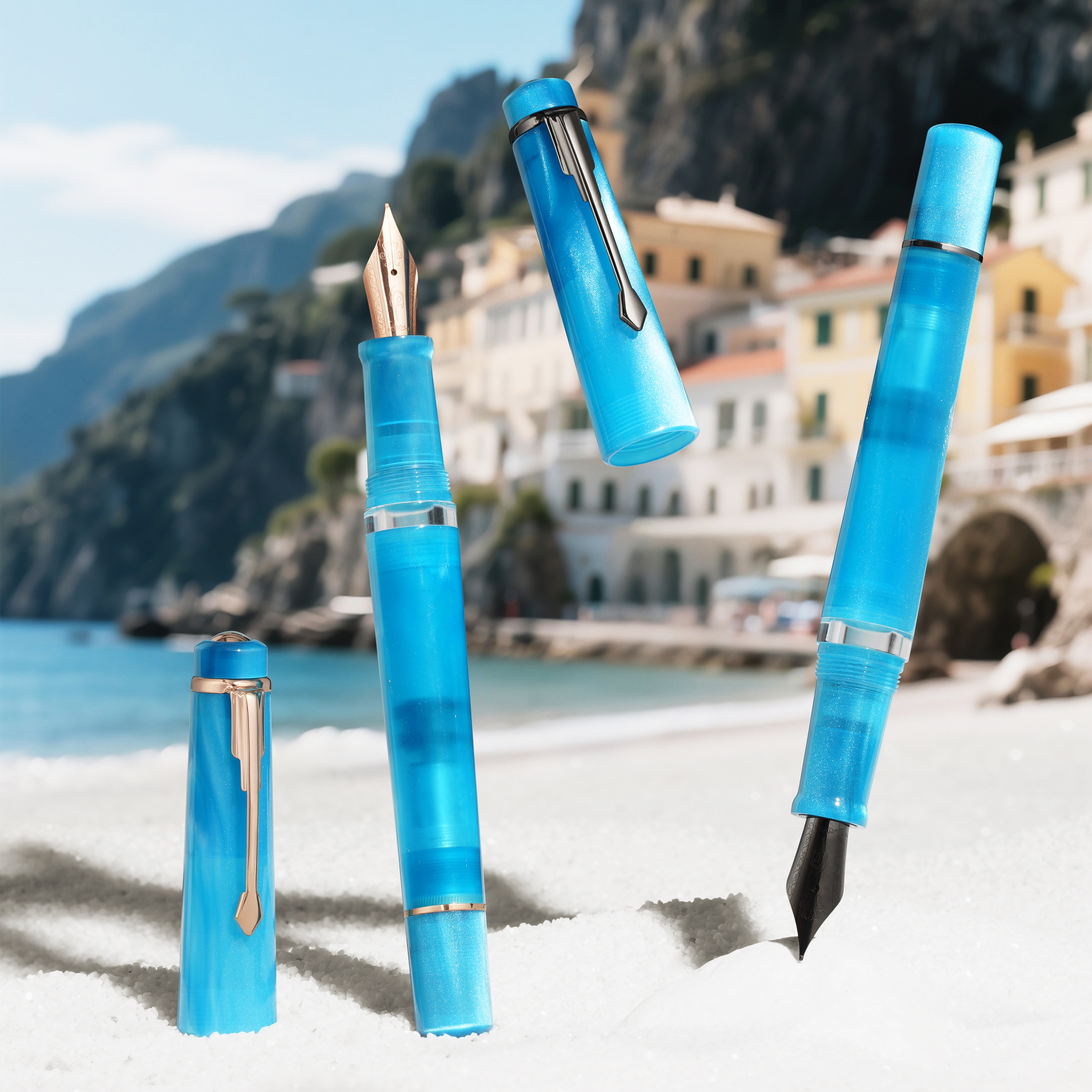 Nahvalur Explorer Amalfi Coast RGT Fountain Pen - Vulpen