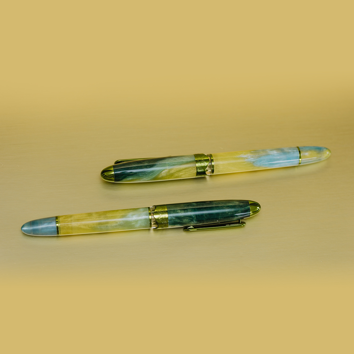 Nahvalur Horizon Gaia Green Trim Fountain pen Nahvalur Horizon Gaia Green Trim Fountain pen