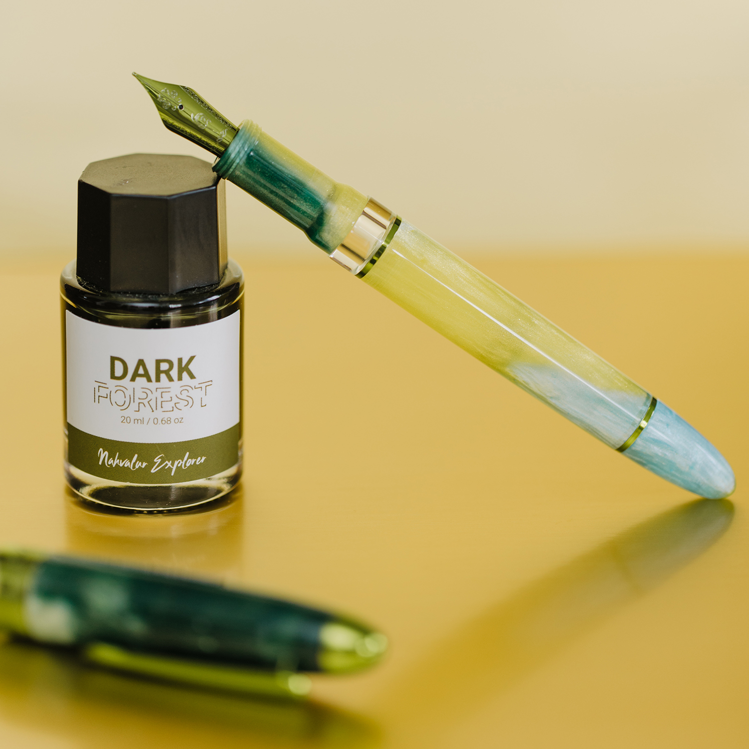 Nahvalur Horizon Gaia Green Trim Fountain pen Nahvalur Horizon Gaia Green Trim Fountain pen