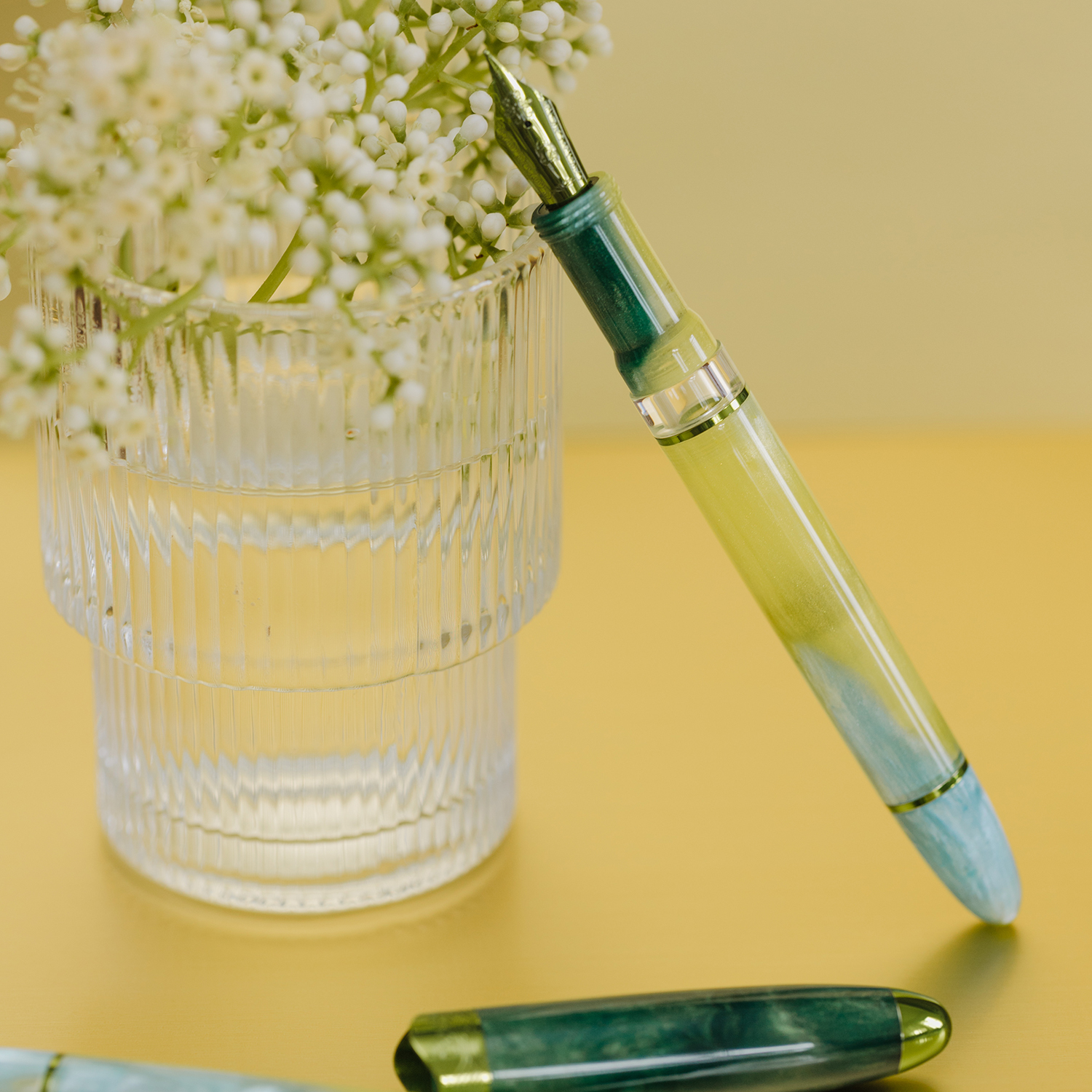 Nahvalur Horizon Gaia Green Trim Fountain pen Nahvalur Horizon Gaia Green Trim Fountain pen