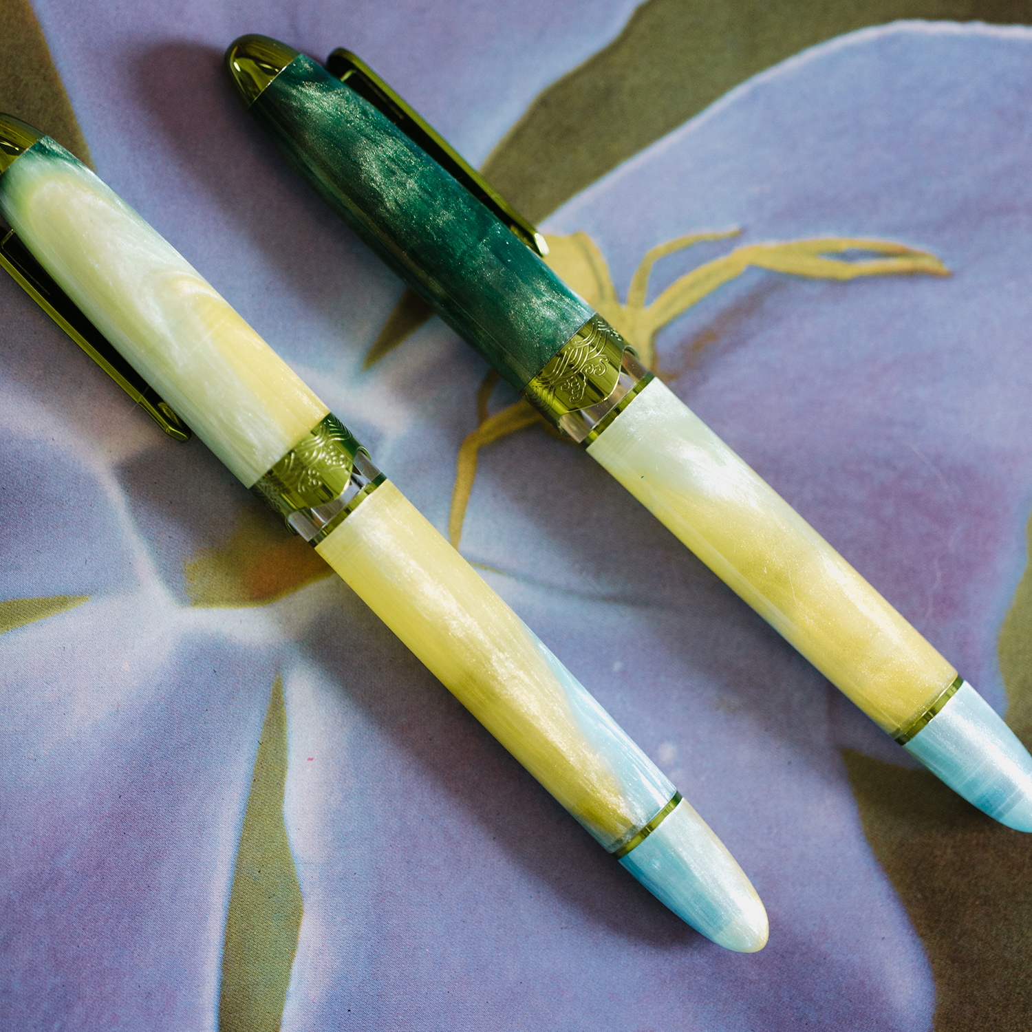 Nahvalur Horizon Gaia Green Trim Fountain pen Nahvalur Horizon Gaia Green Trim Fountain pen