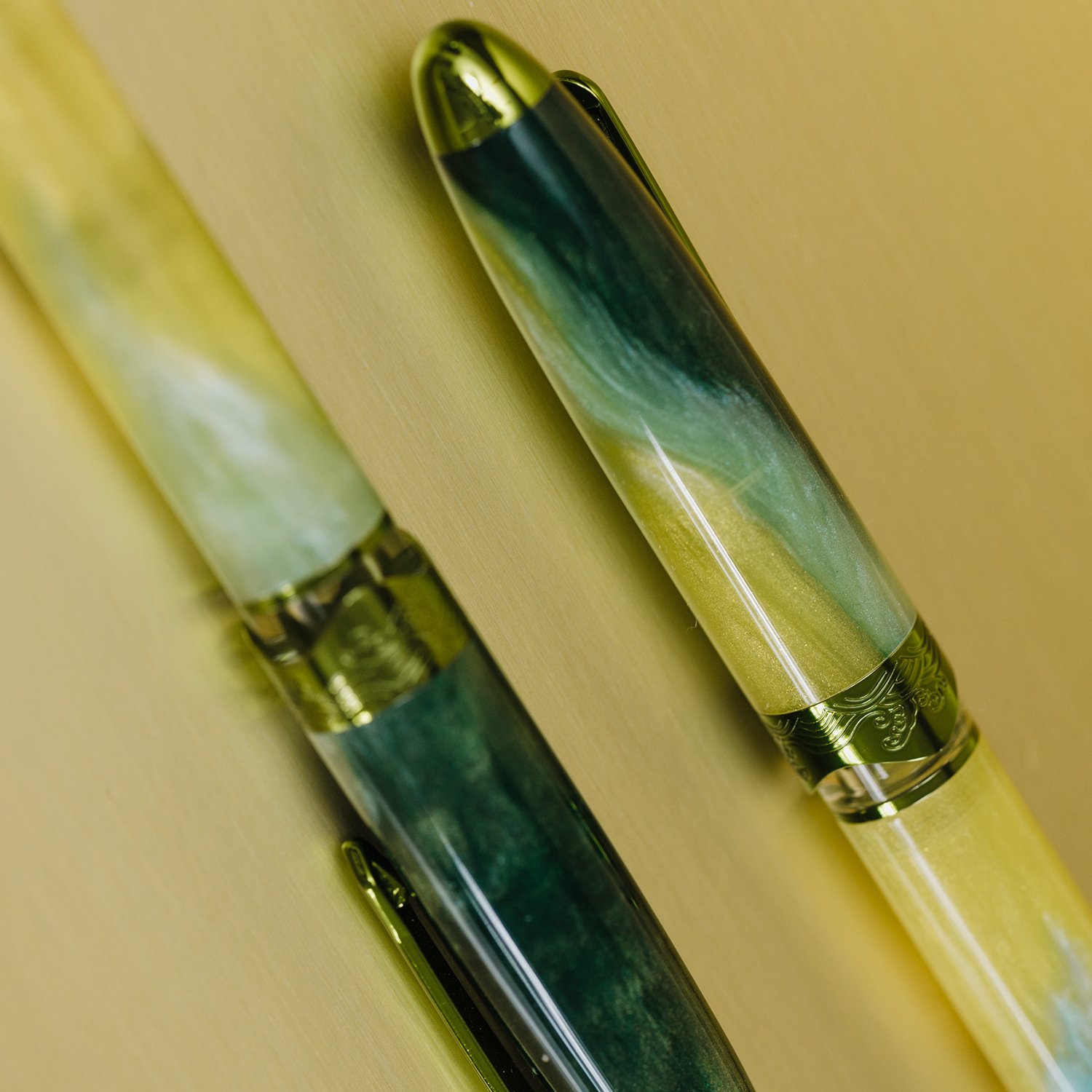 Nahvalur Horizon Gaia Green Trim Fountain pen Nahvalur Horizon Gaia Green Trim Fountain pen