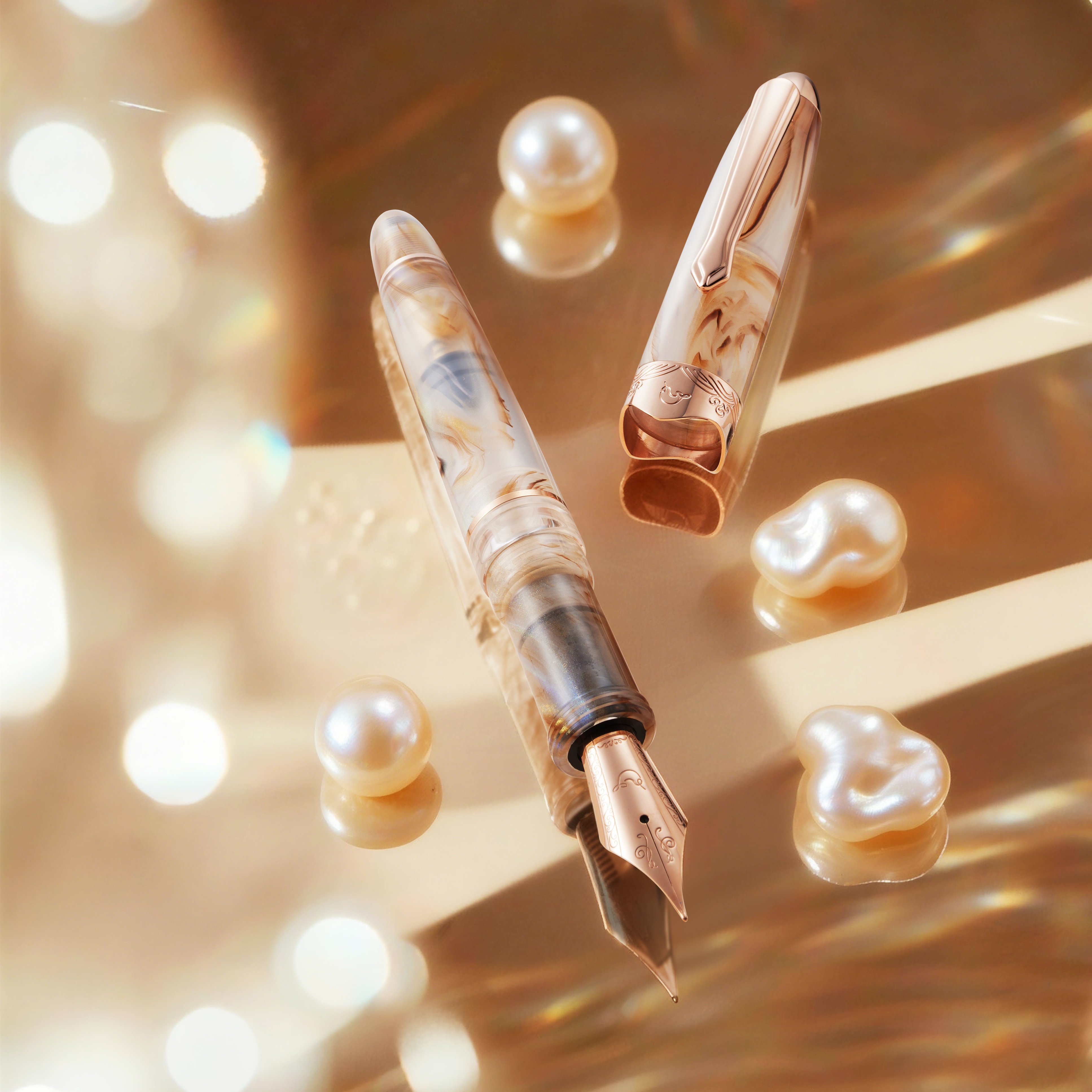 Nahvalur Horizon Pearl RGT Fountain pen