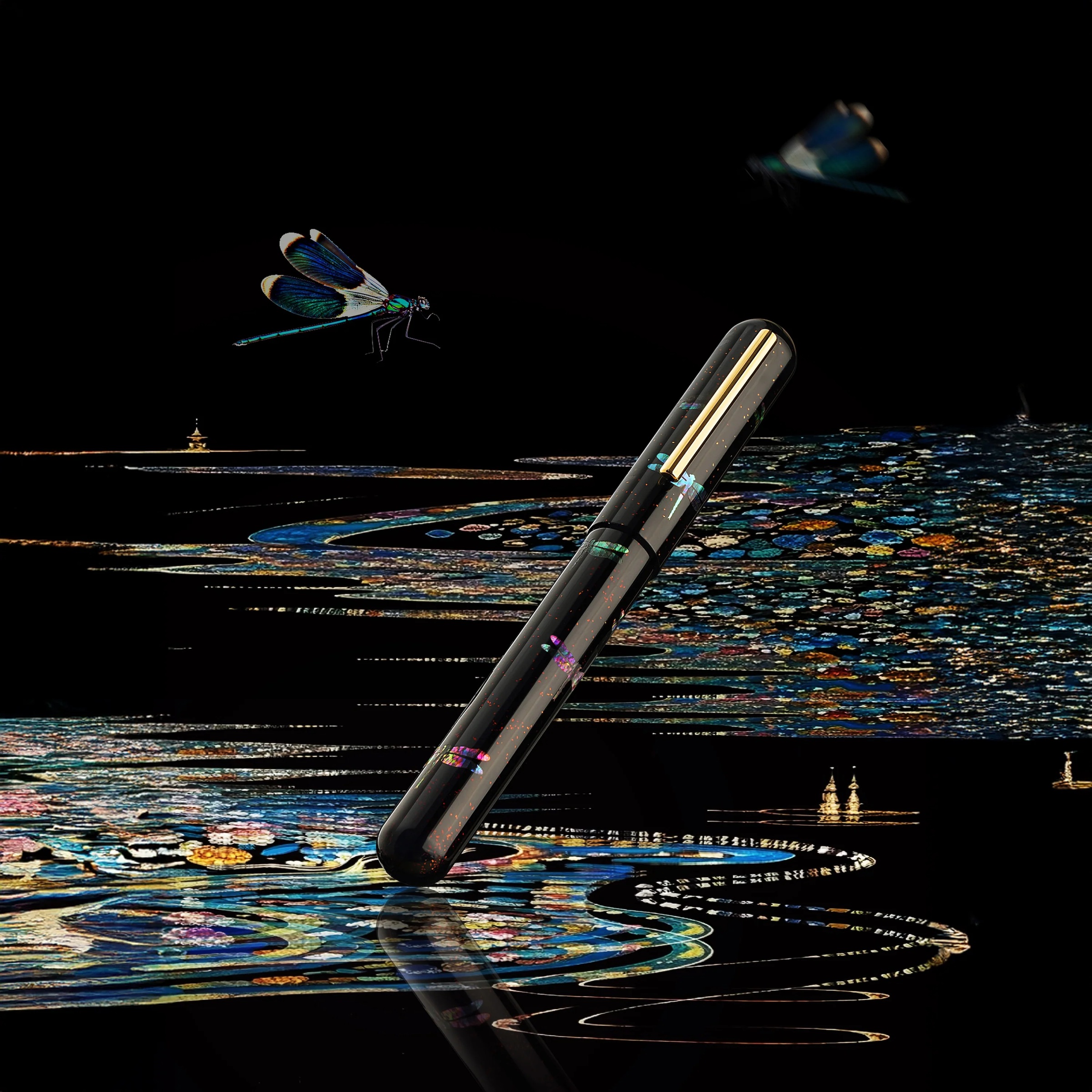 Ikkaku by Nahvalur Urushi Dragonyfly Fountain pen Ikkaku by Nahvalur Urushi Dragonyfly Fountain pen