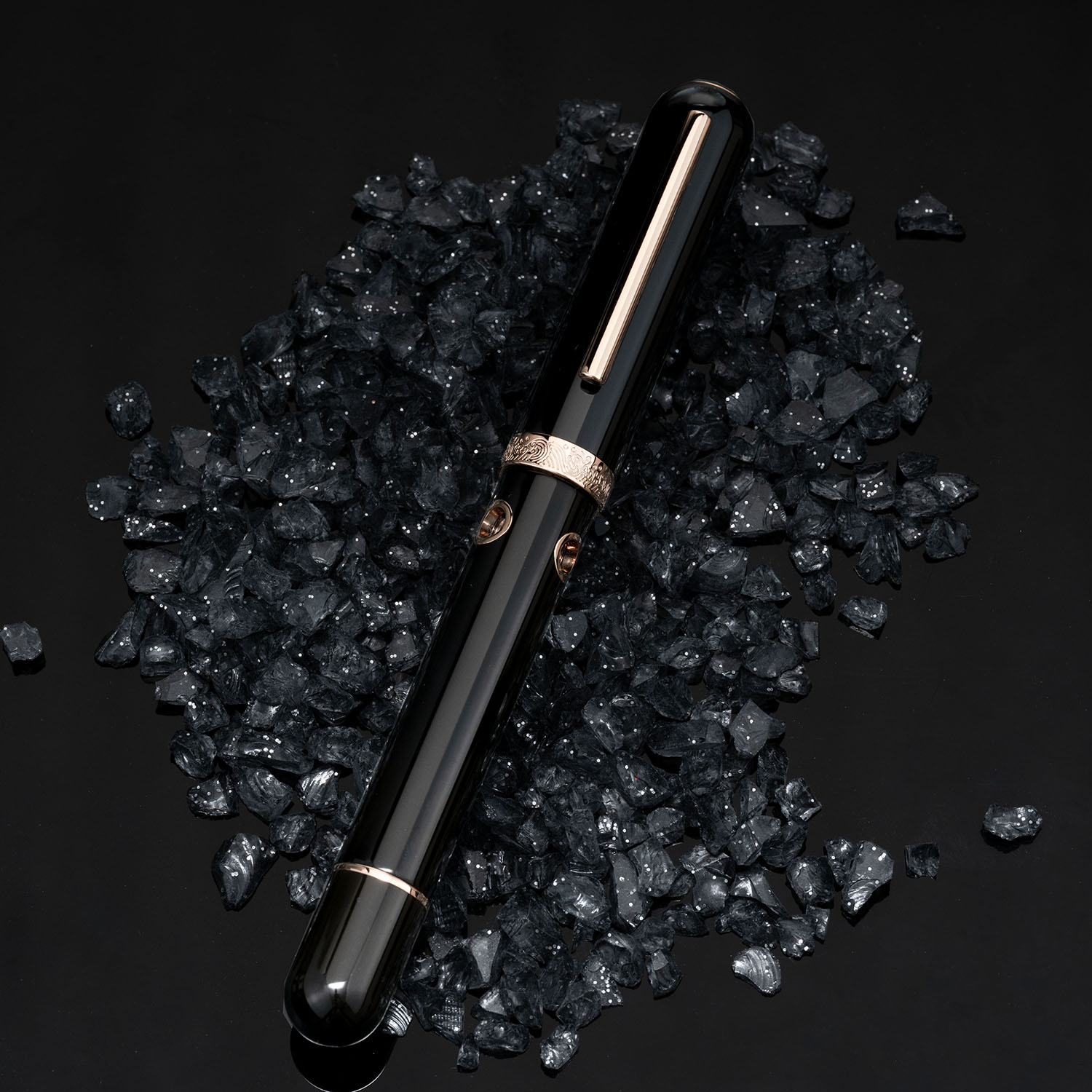 Nahvalur Nautilus Cephalopod Black RGT Fountain Pen Nahvalur Nautilus Cephalopod Black RGT Fountain Pen