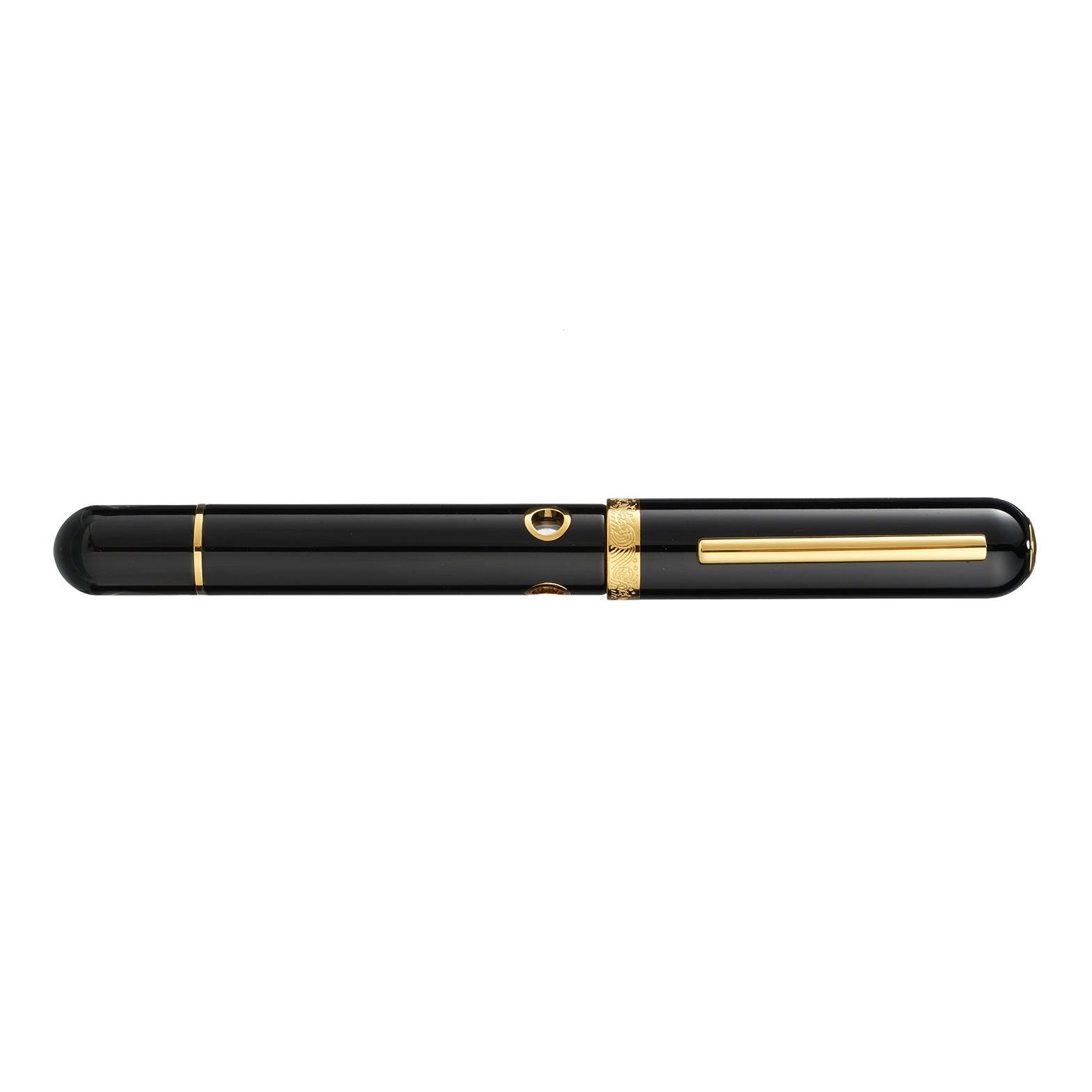 Nahvalur Nautilus Cephalopod Black GT Fountain Pen Nahvalur Nautilus Cephalopod Black GT Fountain Pen