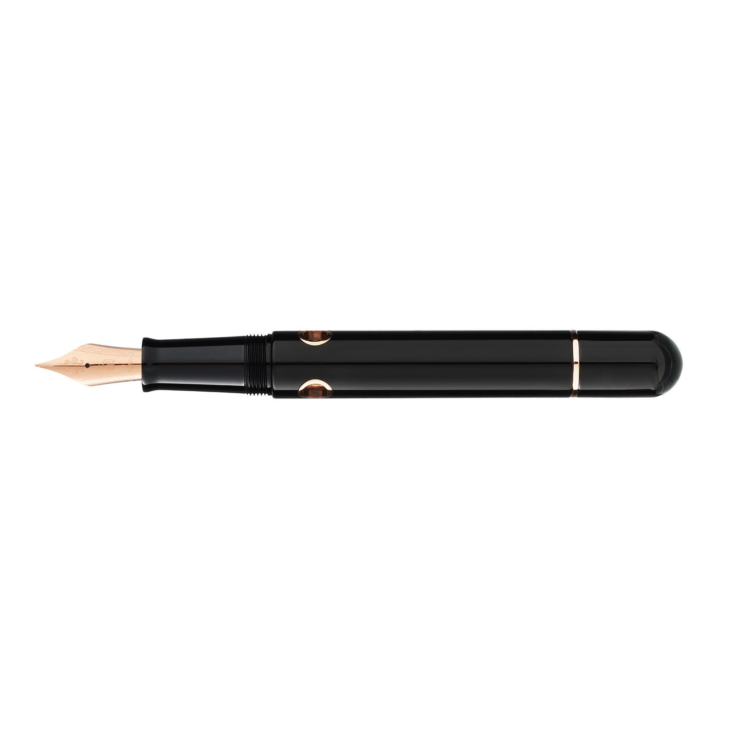 Nahvalur Nautilus Cephalopod Black RGT Fountain Pen Nahvalur Nautilus Cephalopod Black RGT Fountain Pen