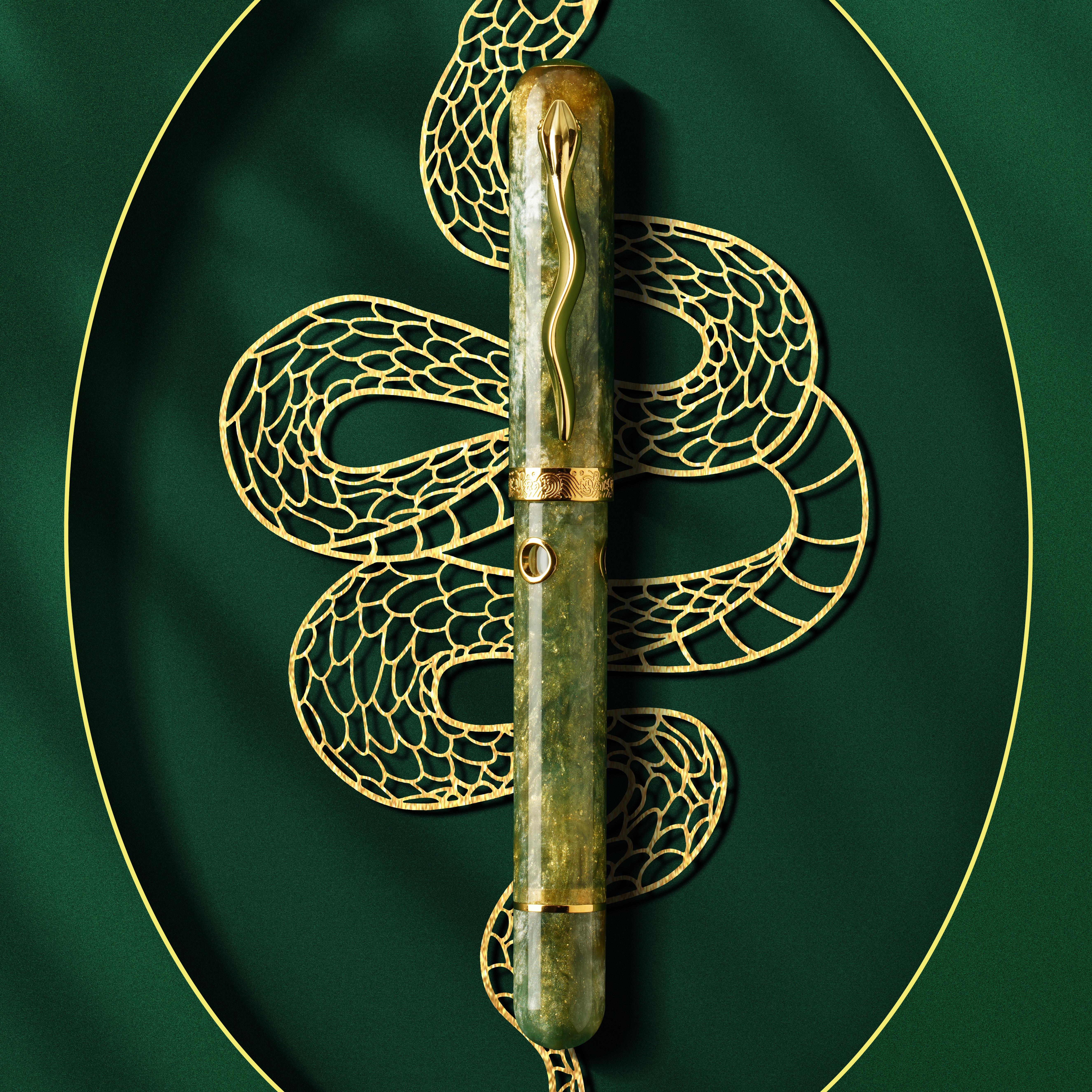 Nahvalur Nautilus Pen Of The Year Zodiac Snake 2025 LE GT Fountain Pen Nahvalur Nautilus Pen Of The Year Zodiac Snake 2025 LE GT Fountain Pen