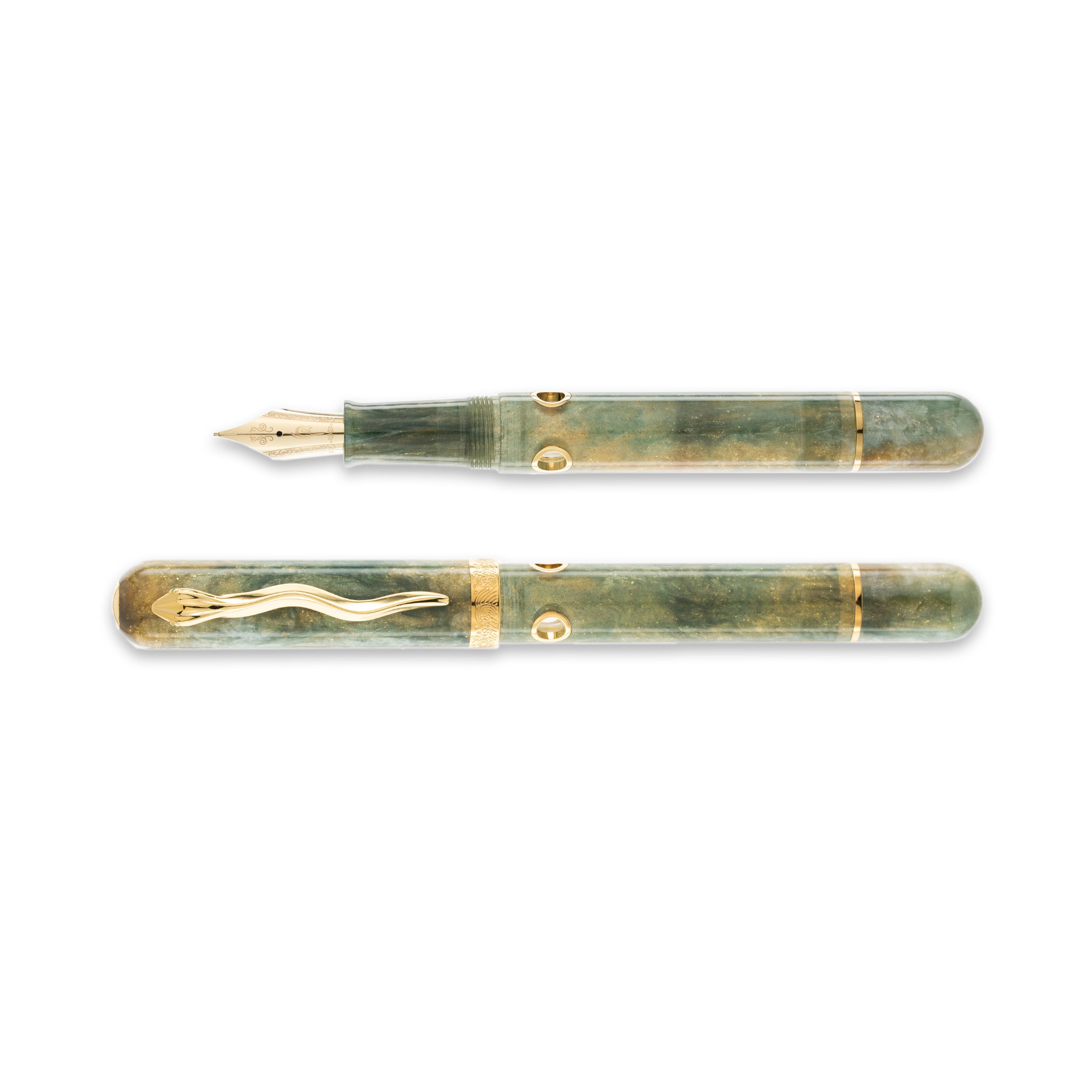 Nahvalur Nautilus Pen Of The Year Zodiac Snake 2025 LE GT Fountain Pen Nahvalur Nautilus Pen Of The Year Zodiac Snake 2025 LE GT Fountain Pen