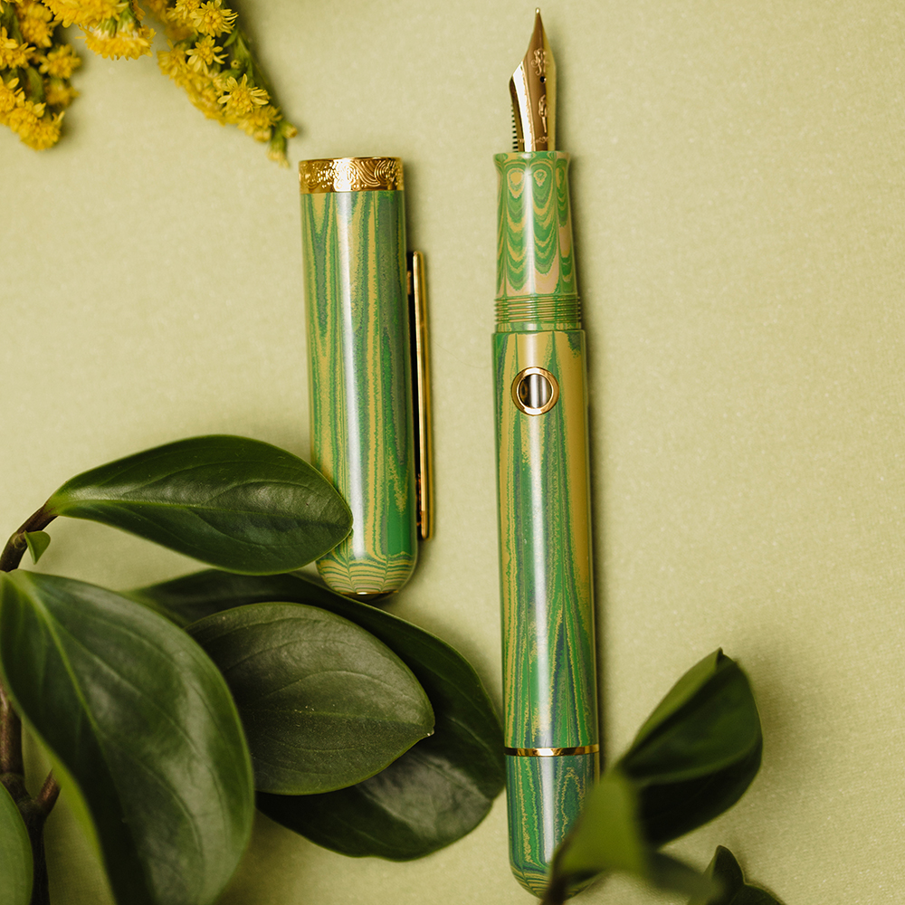Nahvalur Nautilus Bronze Spring GT Fountain Pen