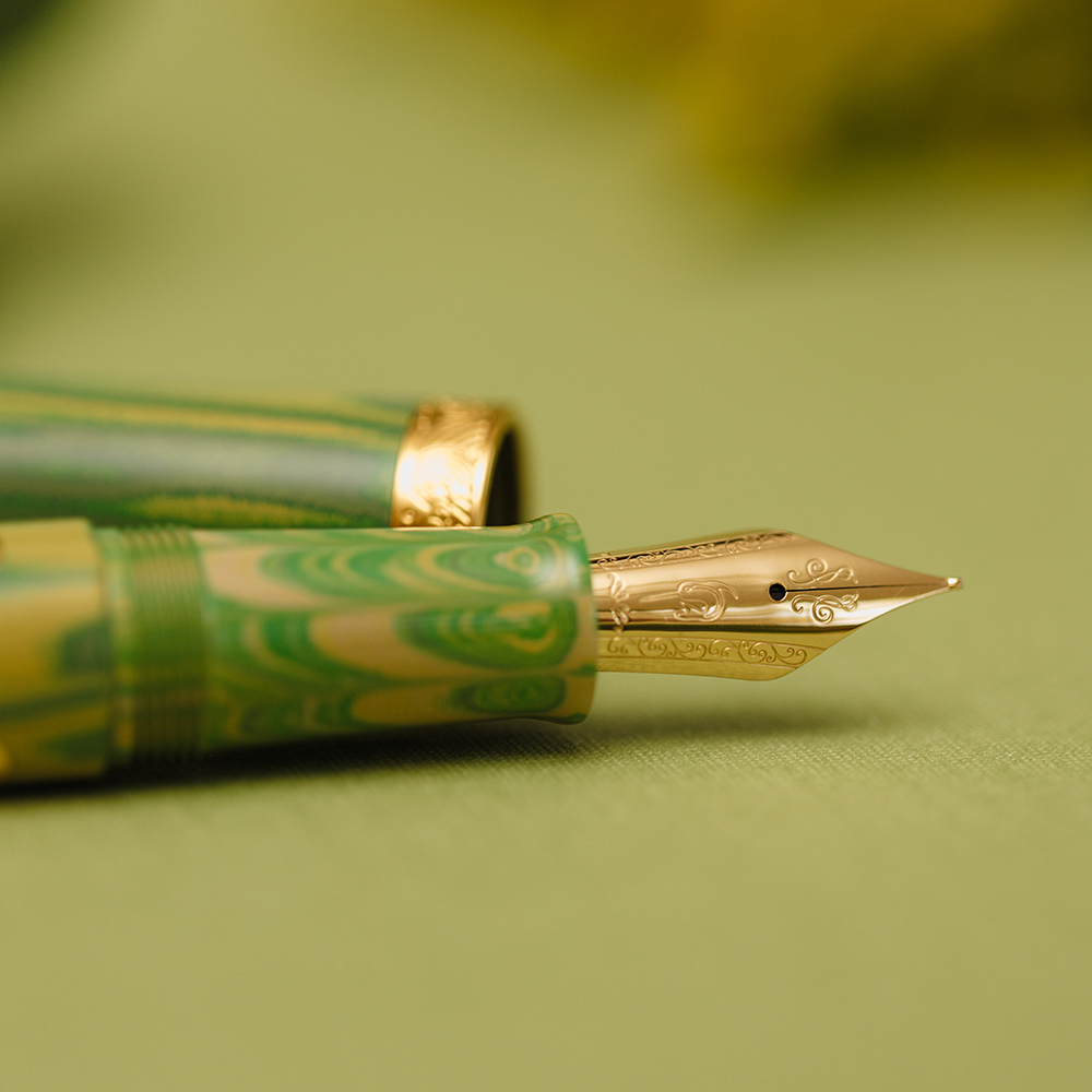 Nahvalur Nautilus Bronze Spring GT Fountain Pen