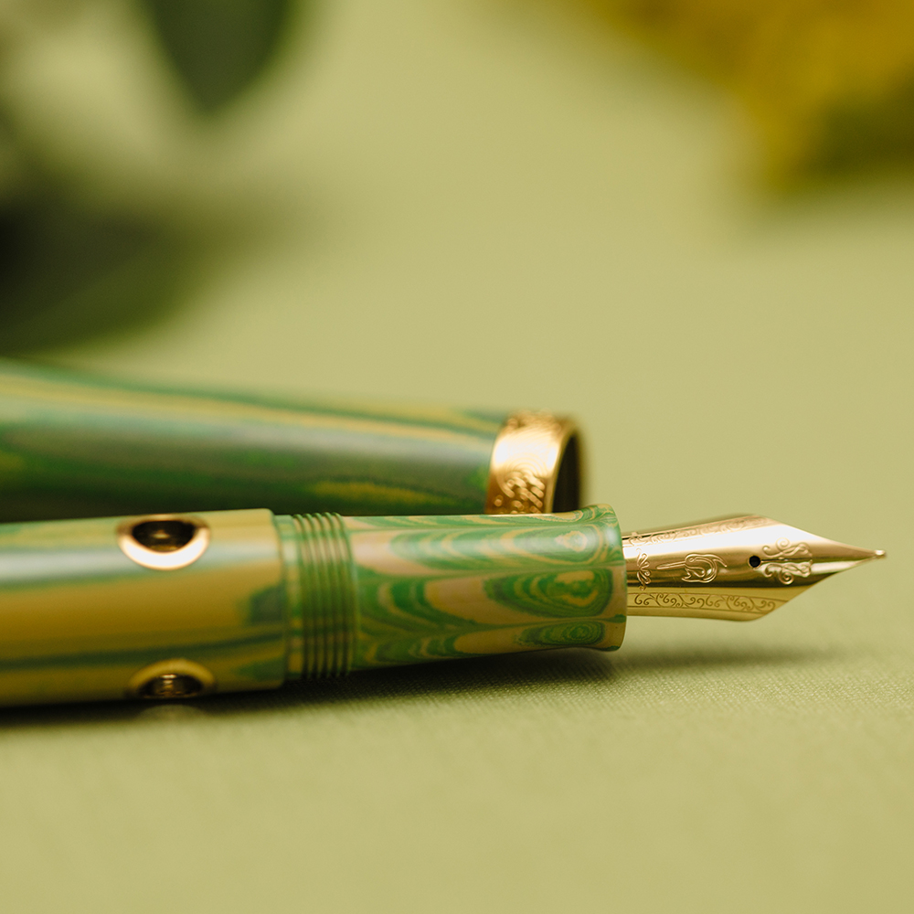 Nahvalur Nautilus Bronze Spring GT Fountain Pen