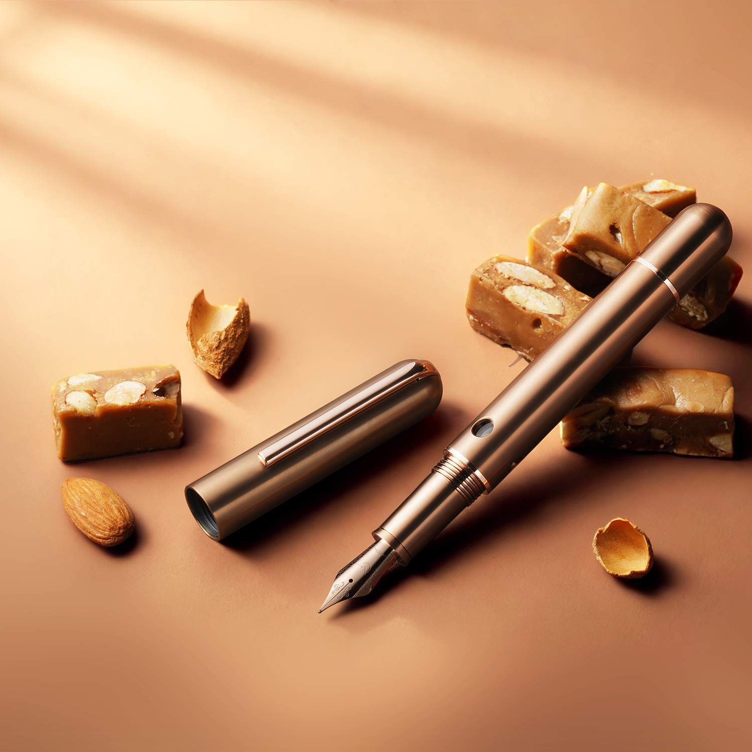 Nahvalur Nautilus Ti Toffee Stylo Plume