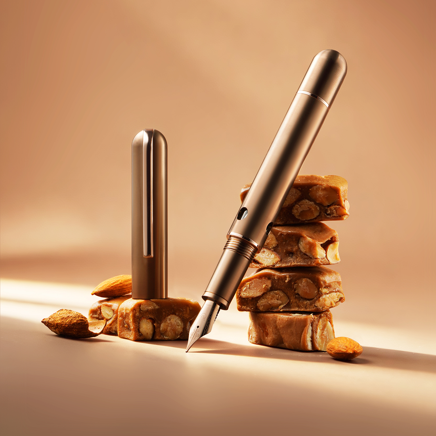 Nahvalur Nautilus Ti Toffee Stylo Plume