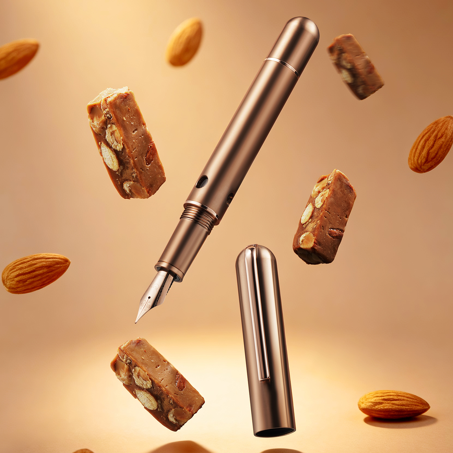 Nahvalur Nautilus Ti Toffee Stylo Plume